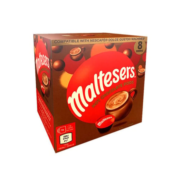Buy Maltesers 8-piece Hot Chocolate Dolce Gusto Compatible Pods 17g Online  in UAE