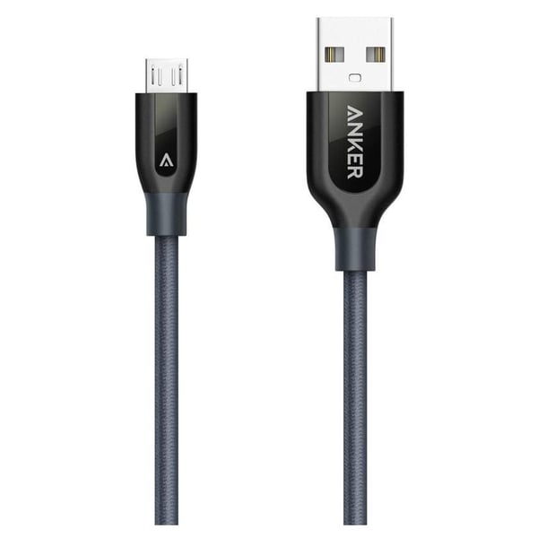Anker Powerline Plus Micro USB Cable 0.9m Grey - A8142HA1