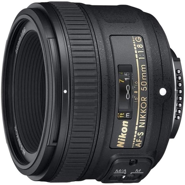 Nikon 2199 Af-s Fx Nikkor 50mm F/1.8g Lens With Auto Focus For Nikon Dslr Cameras