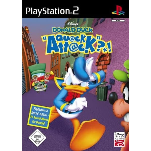 Sony PS2 Donald Duck Quack Attack Sony PS2 Donald Duck Quack Attack