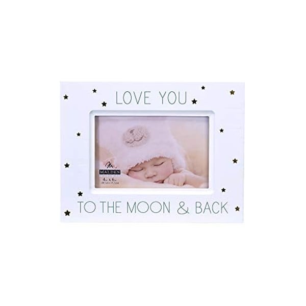 Malden International Designs Laser Cut Industrial Expressions Friends Silkscreen Design And Laser Cut Galvanized Metal Accent Picture Frame, 4X6, Black