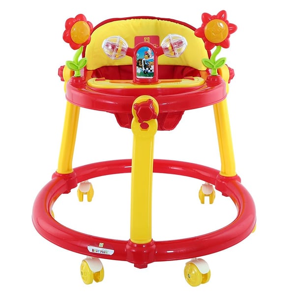 Baby Plus Baby Walker Red+Yellow