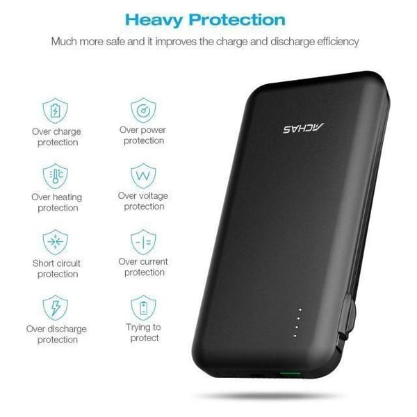 Achas Power Bank Multiple Output 14000mAh Qualcomm QC3.0 Achas Power Bank Multiple Output 14000mAh Qualcomm QC3.0
