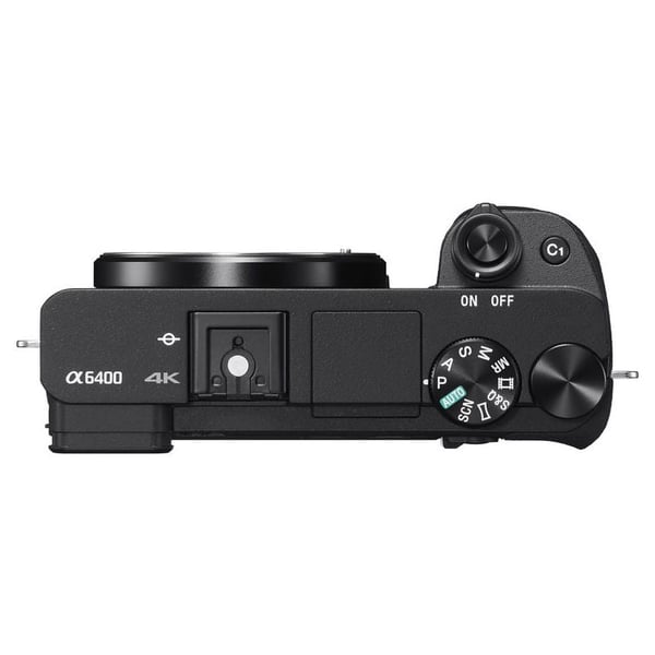 Sony Alpha a6400 Mirrorless Digital Camera ILCE-6400 Black With E 18-135mm f/3.5-5.6 OSS Lens