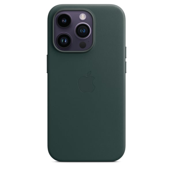 Apple Leather Case Mpph3Z Forest Green With Magsafe For iPhone 14 Pro Apple Leather Case Mpph3Z Forest Green With Magsafe For iPhone 14 Pro