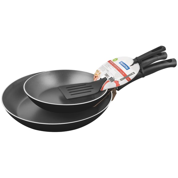 Tramontina Frying Pan With Spatula 3Pc Cookware Set Tramontina Frying Pan With Spatula 3Pc Cookware Set