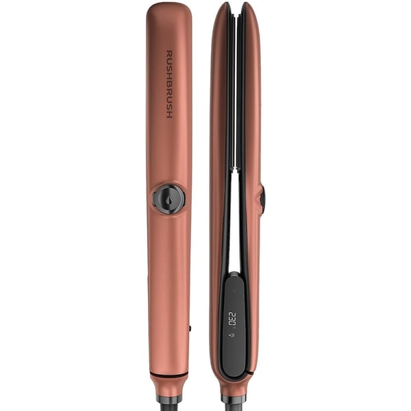 Rush brush hotsell hair straightener