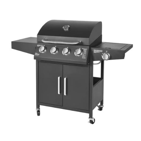 PureFire 4 Burner + Side Burner Gas BBQ Grill.