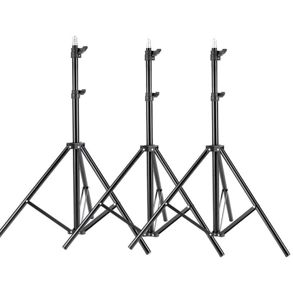 Coopic 3 Pieces L200 6.5ft/200cm Photography Tripod Light Stands For Studio Kits, Speedlite Flash,video Lights, Soft Boxes, Reflectors, Etc. Coopic 3 Pieces L200 6.5ft/200cm Photography Tripod Light Stands For Studio Kits, Speedlite Flash,video Lights, Soft Boxes, Reflectors, Etc.