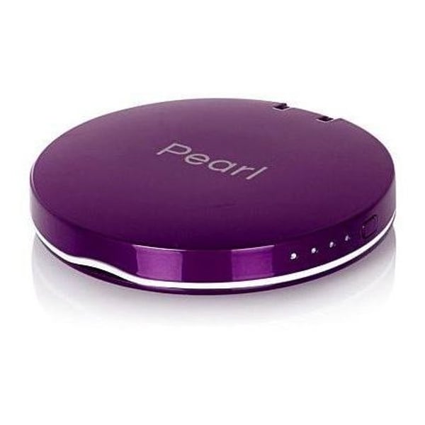 Hyper Pearl Compact Mirror + Power Bank 3000mAh Purple - Pl3000