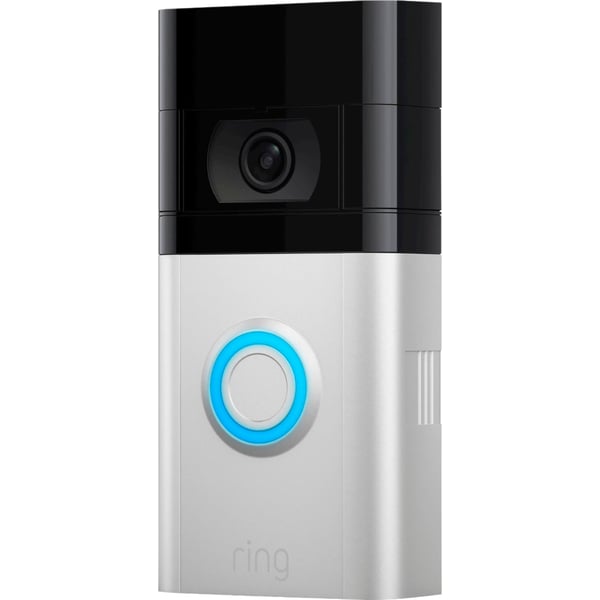 Ring Video Doorbell 4 Smart Wi-fi Video Doorbell - Wired/battery Operated - Satin Nickel Ring Video Doorbell 4 Smart Wi-fi Video Doorbell - Wired/battery Operated - Satin Nickel