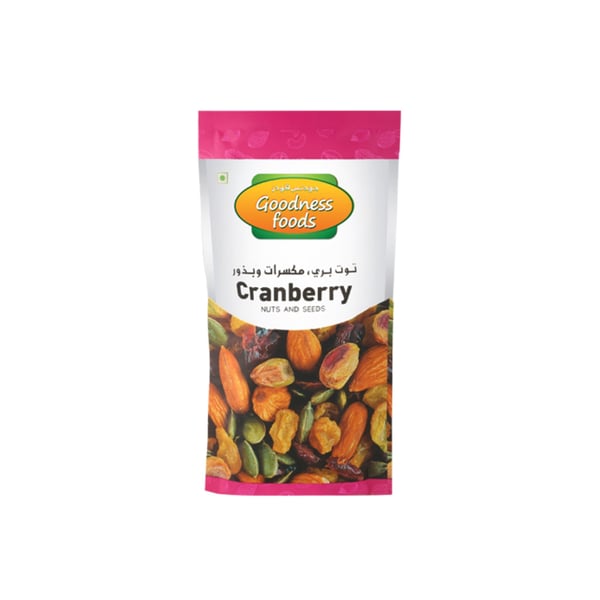 Goodness Foods Cranberry Nuts & Seeds 40g