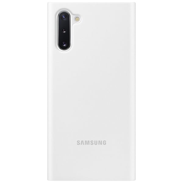 Samsung Clear View Cover White For Note 10 Plus