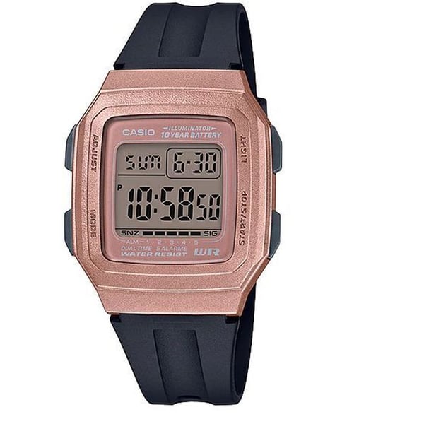 Casio Black Resin Unisex Watch F-201WAM-5AVDF Casio Black Resin Unisex Watch F-201WAM-5AVDF