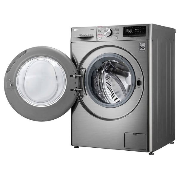 LG Front Load Washer 9 kg F4V5VYP2T, Bigger Capacity, AI DD, Steam, ThinQ