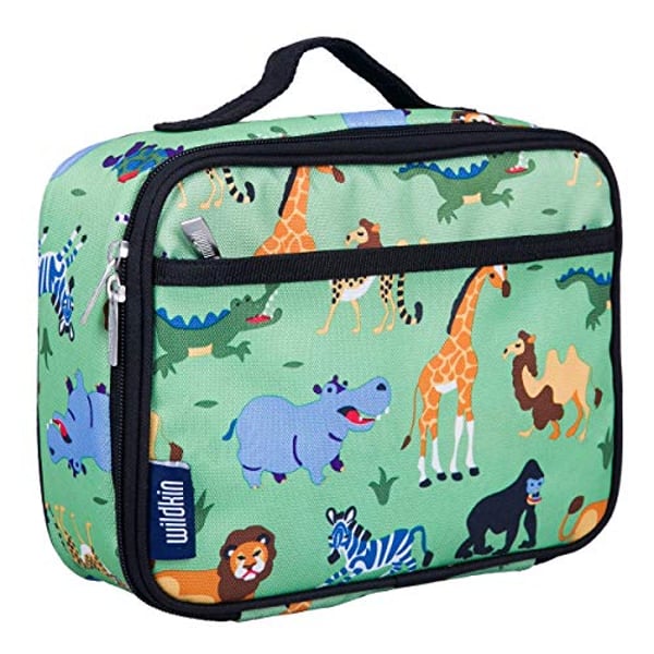 Buy Wildkin Insulated Lunch Box Bag For Boys And Girls Perfect Size For Packing Hot Or Cold Snacks For School And Travel Mom S Choice Award Winner Bpa Free Olive Kids Wild Animals Online