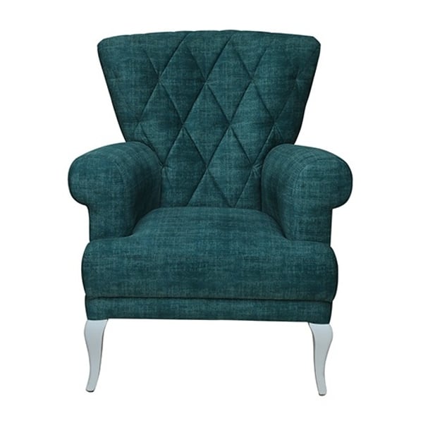 Pan Emirates Eyelet Single Seater Sofa Blue Pan Emirates Eyelet Single Seater Sofa Blue