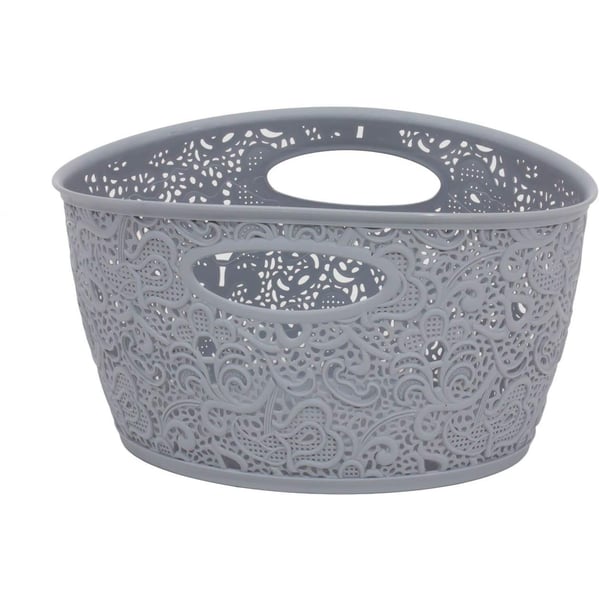 Buy Curver 219667 Victoria 4.3L Basket Grey Online in UAE Sharaf DG