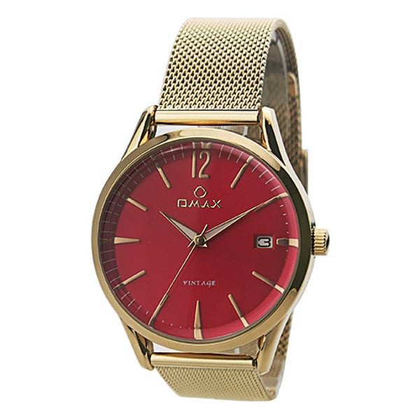 Omax Vintage Collection Rose Gold Mesh Analog Watch For Unisex VC06R88I Omax Vintage Collection Rose Gold Mesh Analog Watch For Unisex VC06R88I