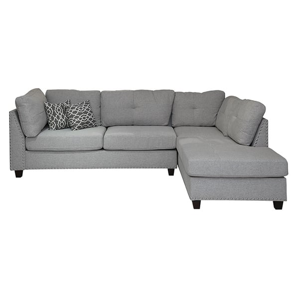 Buy Pan Emirates Oceanic Corner Sofa Grey Online in UAE Sharaf DG