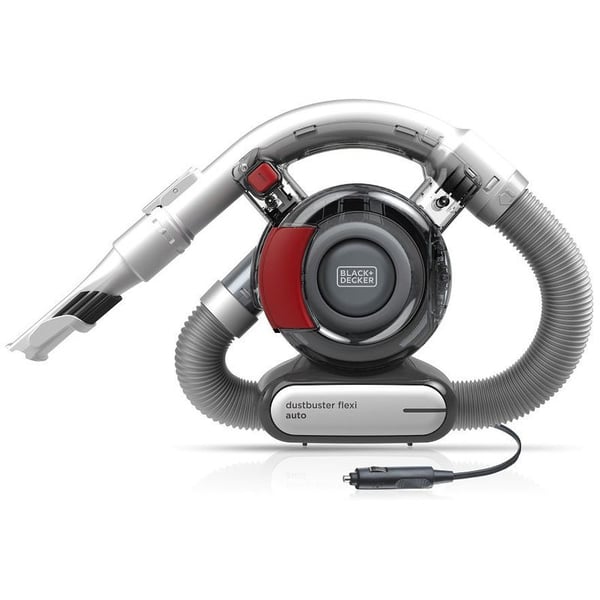 Black & Decker 12V Dustbuster Flexi Auto Hand Vaccum Cleaner Grey PD1200AV Black & Decker 12V Dustbuster Flexi Auto Hand Vaccum Cleaner Grey PD1200AV