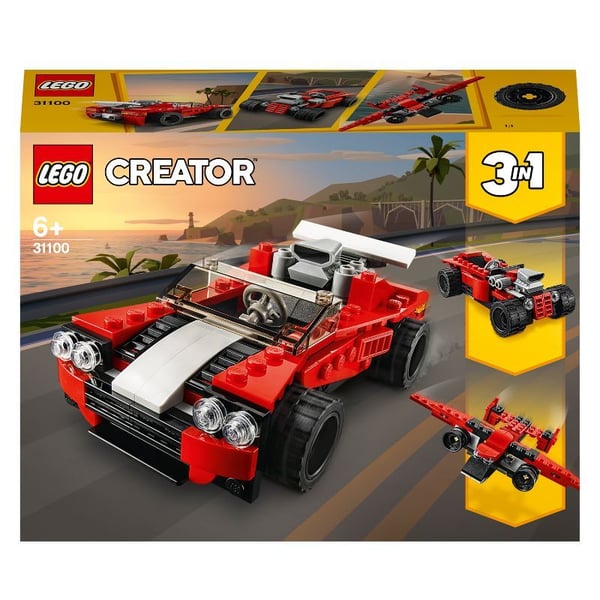 Lego 3 in 1 sports sales car