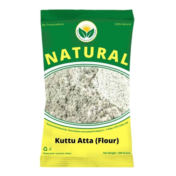Natural Kuttu Atta (chakki Fresh) 1 Kg Natural Kuttu Atta (chakki Fresh) 1 Kg
