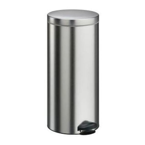 Meliconi Pedal Bin 30L Brushed Steel