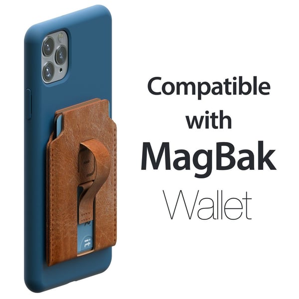 Magbak Backcase W/ 2 MagSticks Grey For iPhone 11 Pro Max Magbak Backcase W/ 2 MagSticks Grey For iPhone 11 Pro Max