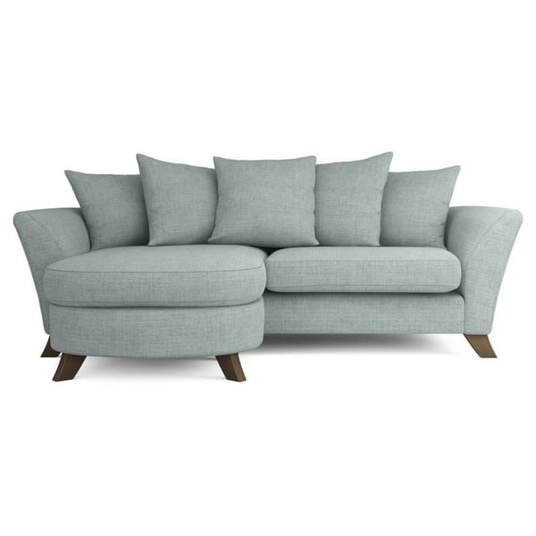 Galaxy Design Keira Mini L Shape Sofa Grey