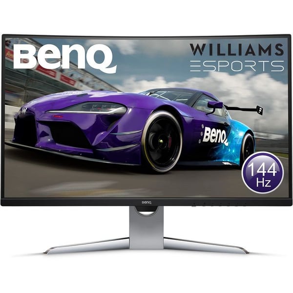 BenQ EX3203R Curved Gaming Monitor for Sim Racing 31.5inch Grey