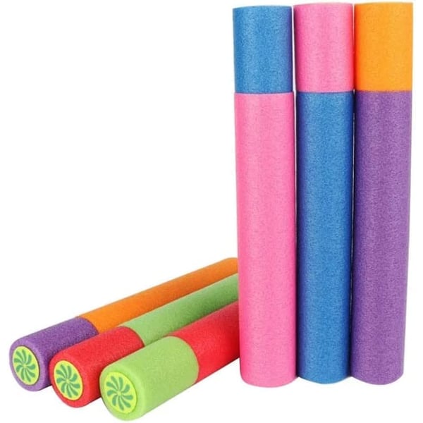 ULTIMAX Water Pistols, Foam Water Gun,Squirt Guns, Watering Toys Outdoor Beach Water Pool Toys Water Spray Tube Water Blaster (3, Multicolor)