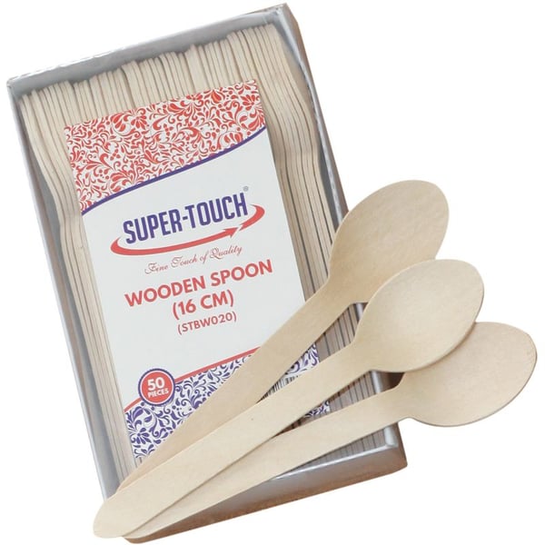 Super Touch Wooden Spoons In Box16cm