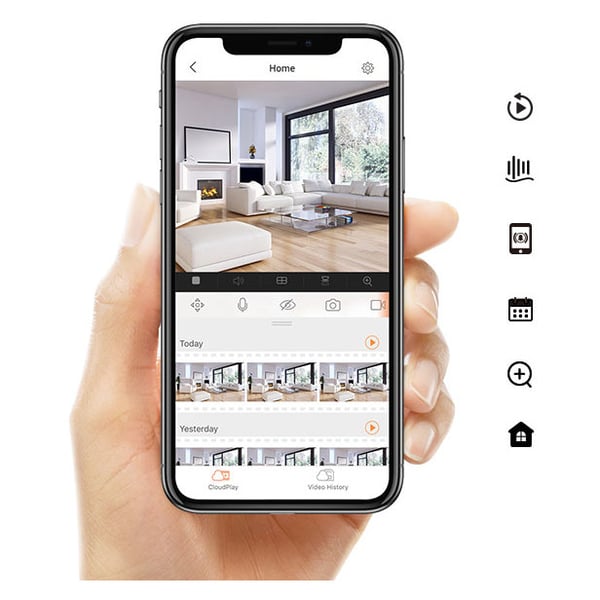 Ezviz C6TC Mini 360 Plus Indoor 1080p Wi-Fi Security Camera Ezviz C6TC Mini 360 Plus Indoor 1080p Wi-Fi Security Camera
