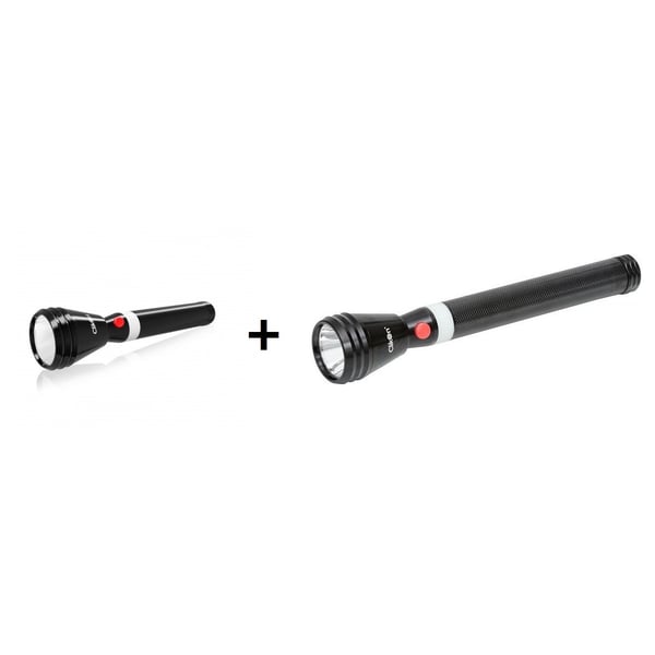 Clikon CK5082 Rechargeable LED Flash Light 2SC + CK5083 Rechargeable LED Flash Light 3SC