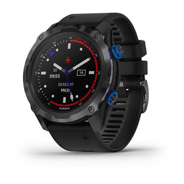 Garmin 010-02132-11 Descent Mk2i Titanium Carbon Grey with Black Band Smartwatch