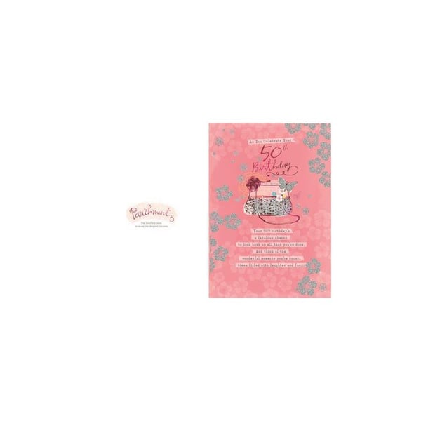 Hallmark 50th Birthday Open Card- 5017690987547
