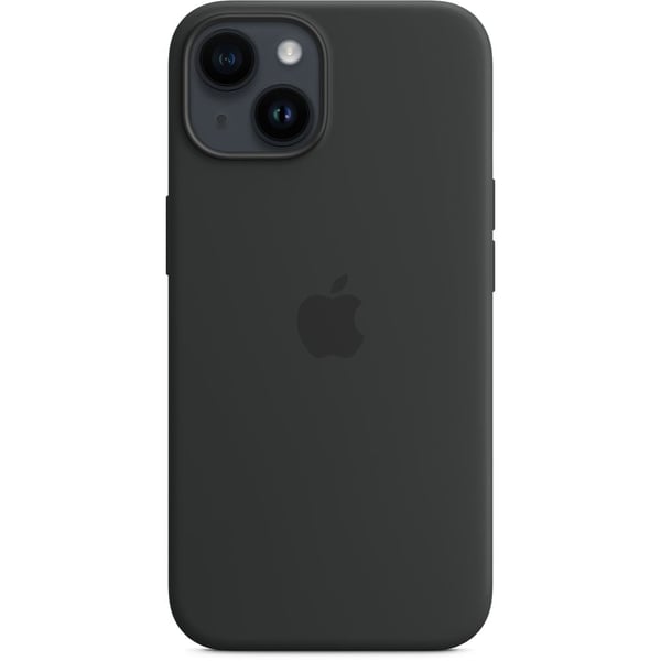 Apple iPhone 14 Silicone Case Midnight with MagSafe Apple iPhone 14 Silicone Case Midnight with MagSafe