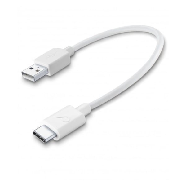 Cellular Line Super Fast USB Type C Cable 0.15 M White - USBDATACSCUSBCW