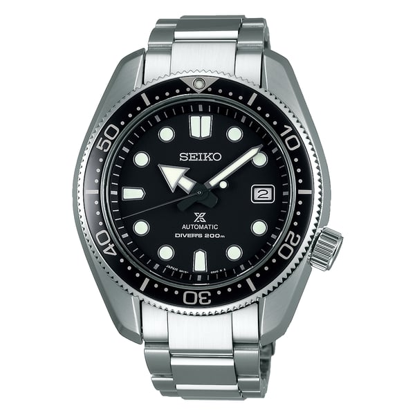 Seiko Prospex Silver Metal Analog Watch For Men SPB077J1