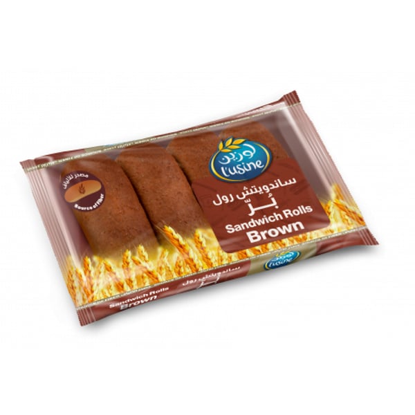 LUSINE SANDWICH ROLL BROWN 50 GM LUSINE SANDWICH ROLL BROWN 50 GM