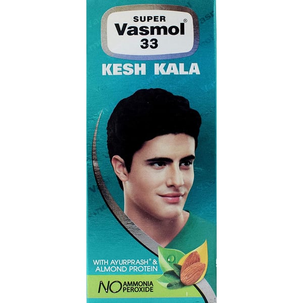 Super Vasmol 33 Kesh Kala Ayurprash & Almond Protein With Free 3x2.3ml Sachets Of Vasmol Ayurvedic Oil,100ml