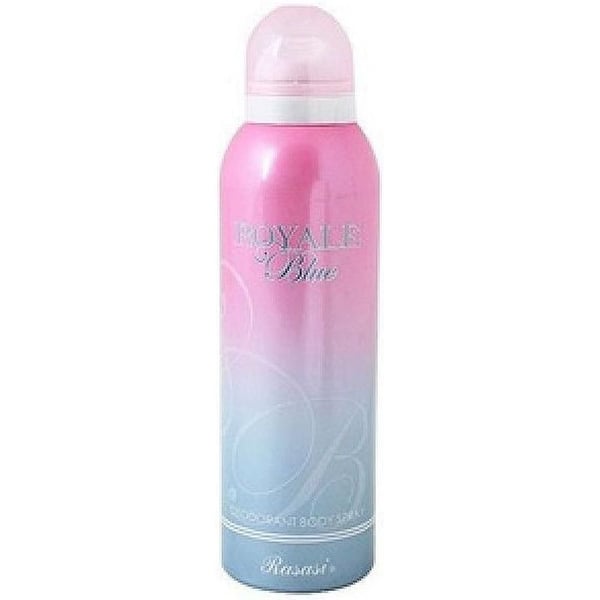Rasasi Royale Blue Women Deodorant Spray 200ml Rasasi Royale Blue Women Deodorant Spray 200ml