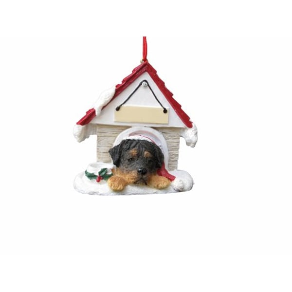 E&S Pets Rottweiler Ornament A Great Gift For Rottweiler Owners Hand Painted And Easily Personalized E&S Pets Rottweiler Ornament A Great Gift For Rottweiler Owners Hand Painted And Easily Personalized