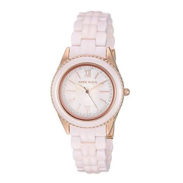 Anne klein clearance pink ceramic watch