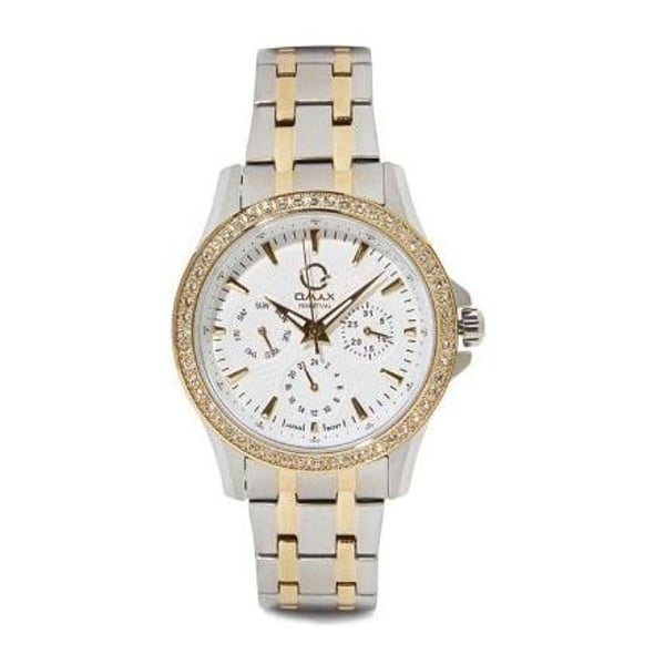 Omax PL09T66I Women's Multifunction Stainless Steel Watch