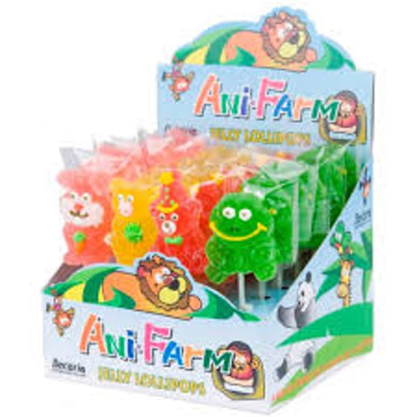 Ani-Farm Jelly Lollipops (Pack of 24)
