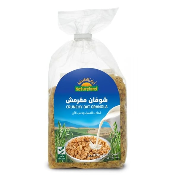 Natureland Crunchy Oat Granola 375g Natureland Crunchy Oat Granola 375g