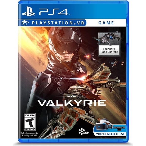 PS4 Eve Valkyrie VR Game