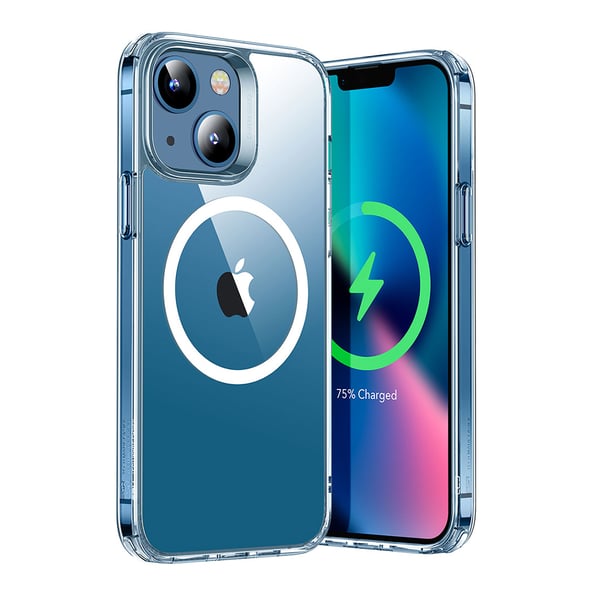 Esr Classic Hybrid Serie Hard Pc Back CAse + Soft Tpu Frame With Halolock Ring For Iphone 13